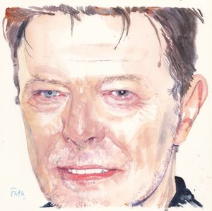 David Bowie (akvarell) alkotó: Michael Frith