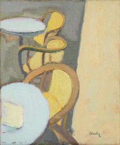 Café Table Top, 2017 (olaj, vászon)