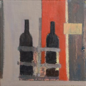 Claret és Bordeaux, 2017 (olaj, vászon) alkotó: Michael G. Clark