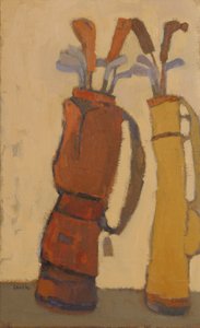 The Locker Room, 2015 (olaj, vászon)