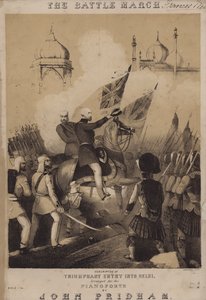 A harci menet (litho)