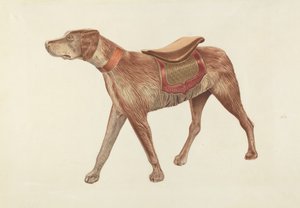 Körhinta kutya, c. 1938.