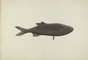 Fish Weather Vane, c. 1939.