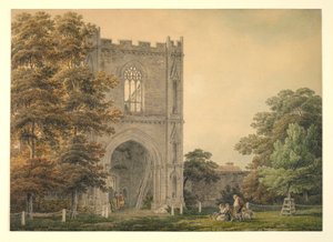 Romos átjáró az apátságban, Bury St Edmunds, 1788-1801