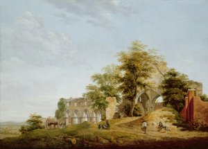 Buildwas apátság romjai, 1770