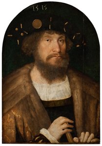 II. Keresztény dán király portréja 1481-1559, 1514 vagy 1515