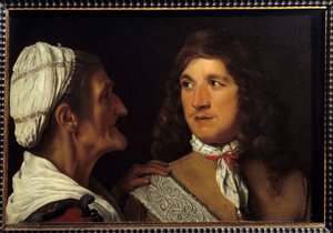 Michael Sweert A fiatalember és a párkereső festménye (Michiel Sweert