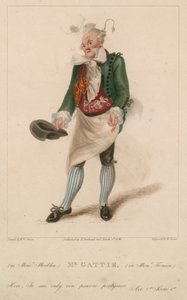 Mr. Gattie Monsieur Morbleu szerepében a Monsieur Tonsonban
