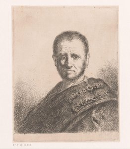 Férfi díszített köpennyel alkotó: Michael Willmann