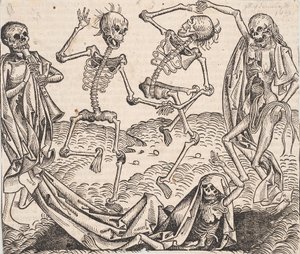 Haláltánc a Schedels Chronicle of the World-ből