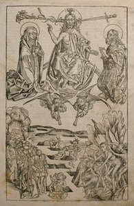 Az utolsó ítélet, Hartmann Schedel (1440-1514) „Liber Chronicarum” illusztrációja, Nürnbergben, 1493