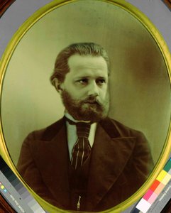 Piotr Csajkovszkij (Pjotr Petr Ilics Csajkovszkij) (Csajkovszkij) (1840-1893) zeneszerző portréja. Michail Michailoich Panov (1836-1894) fotótípusa. Állami P.I. Csajkovszkij Emlékmúzeum, Klin alkotó: Michail Michailovich Panov