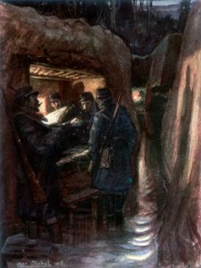 „A parancsnok, Cagna, Franciaország”, 1915, 1926. alkotó: Michel