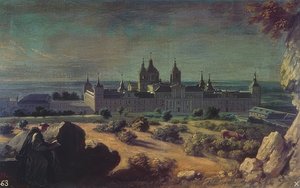 San Lorenzo királyi kolostor, El Escorial. 1722 körül