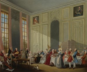Mozart koncertet ad a Salon des Quatre-Glacesben a Palais du Temple-ben a P udvarában