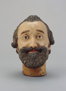 IV. Henrik francia feje portré, 1610 körül (viasz) (lásd még: 312106 és 312139)