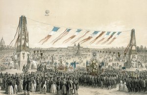 Fete de la Concorde, Párizs alkotó: Michel C. and Gaildrau Jules (1816-98) Fichot