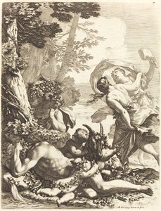 Bacchanal alvó bakchussal alkotó: Michel Dorigny