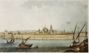 Tver (Oroszország). (1931-től 1991-ig a várost Kalininnak hívták). A neoklasszikus város leírása, mivel az 1763-ban bekövetkezett tűz pusztítása után újjáépítették, valamint a várost határos Volgán folyó tevékenységek leírása. Michel Fr. munkája