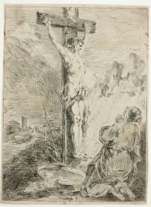 Krisztus a kereszten alkotó: Michel Francois Dandre Bardon