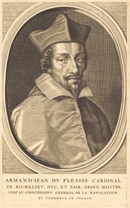 Armand Jean du Plessis, Richelieu bíboros alkotó: Michel Lasne