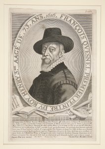Francois Quesnel (1543-1619), 73 évesen alkotó: Michel Lasne