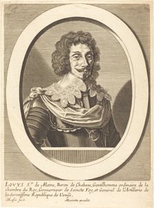 Louis Sieur Maine-ből alkotó: Michel Lasne after Pierre Jean Mariette