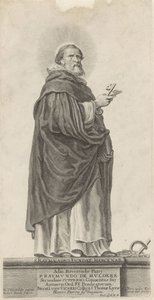 De heilige Raymond van Peñafort St. Raymond alapítványok. Zsoldos (cím a tárgyon) alkotó: Michel Natalis