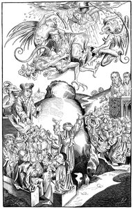 Antikrisztus uralkodása, 1493 alkotó: Michel Volgemuth