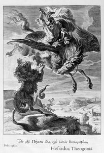 Bellerophon harcol a kimérával, 1655