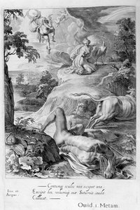 Io tehénré változott: Mercury levágja Argus fejét, 1655