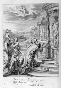 Oeneust, Calydon királyát, aki elhanyagolta Dianát egy áldozatban, megbüntetik istentelensége miatt, 1655