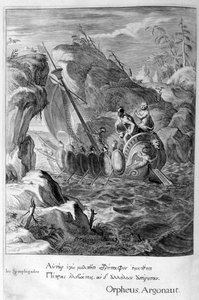 Az argonauták áthaladnak a Symplegades-on, 1655