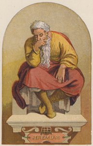 Jeremiás (színes litográfia)