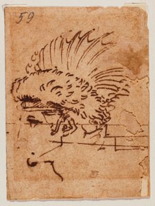 címeres fej alkotó: Michelangelo Buonarroti