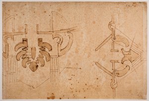 Erősítési tanulmányok egy átjáróhoz alkotó: Michelangelo Buonarroti