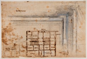 Ház terv és portál alkotó: Michelangelo Buonarroti