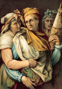 Le Parche (chromolitho) alkotó: Michelangelo Buonarroti