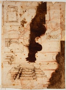 Tervek a lépcsőkhöz alkotó: Michelangelo Buonarroti
