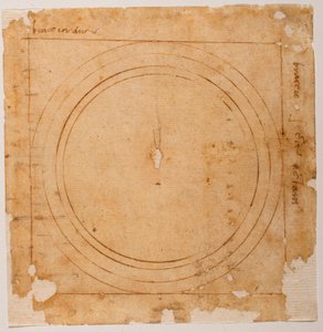 A Santa Maria del Fiore kupolájának vázlatai alkotó: Michelangelo Buonarroti