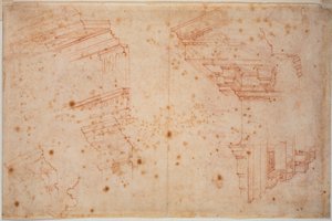 Tanulmányok római kori műemlékekről alkotó: Michelangelo Buonarroti