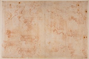 Tanulmányok római kori műemlékekről alkotó: Michelangelo Buonarroti