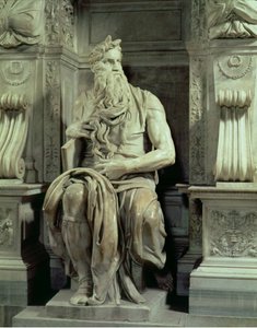 II. Julius pápa sírja 1453-1513 Mózes részlete, 1513-16 márvány