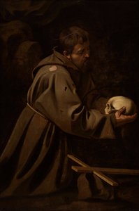 Szent Ferenc elmélkedésben, 1606 körül.