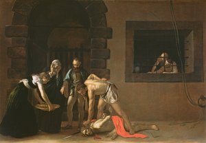 Keresztelő Szent János lefejezése, 1608 alkotó: Michelangelo Merisi Caravaggio