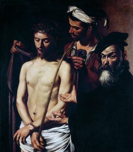 Íme, ember, 1605 körül (olaj, vászon) alkotó: Michelangelo Merisi da Caravaggio
