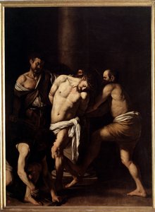 Krisztus megkorbácsolása alkotó: Michelangelo Merisi da Caravaggio