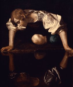 Nárcisz, 1597-99 körül alkotó: Michelangelo Merisi da Caravaggio