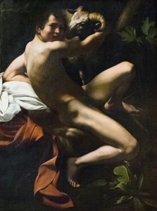 Keresztelő Szent János, Ifjúság kossal alkotó: Michelangelo Merisi da Caravaggio