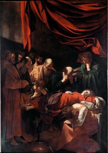A Szűz halála alkotó: Michelangelo Merisi da Caravaggio